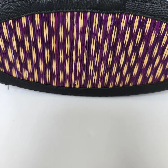 Baskets Of Cambodia Small Mini Handbag Rope Purple Tan Black Garden Girl Scandi - Picture 6 of 16